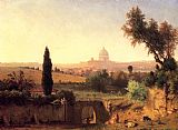 George Inness Famous Paintings - Rome